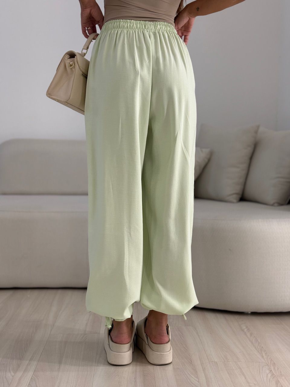 CALÇA FER LASTEX VERDE