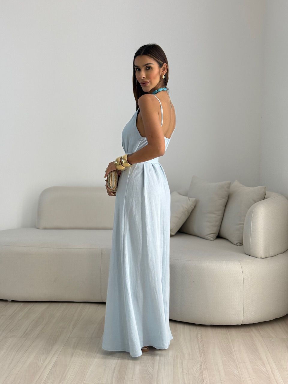 VESTIDO DUDA ALÇA BABY BLUE