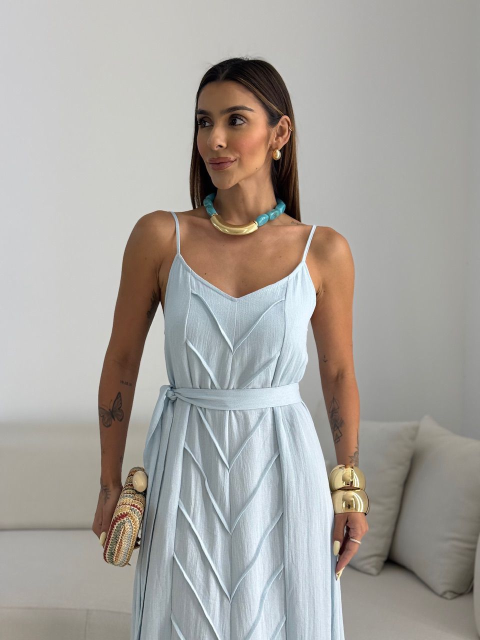 VESTIDO DUDA ALÇA BABY BLUE