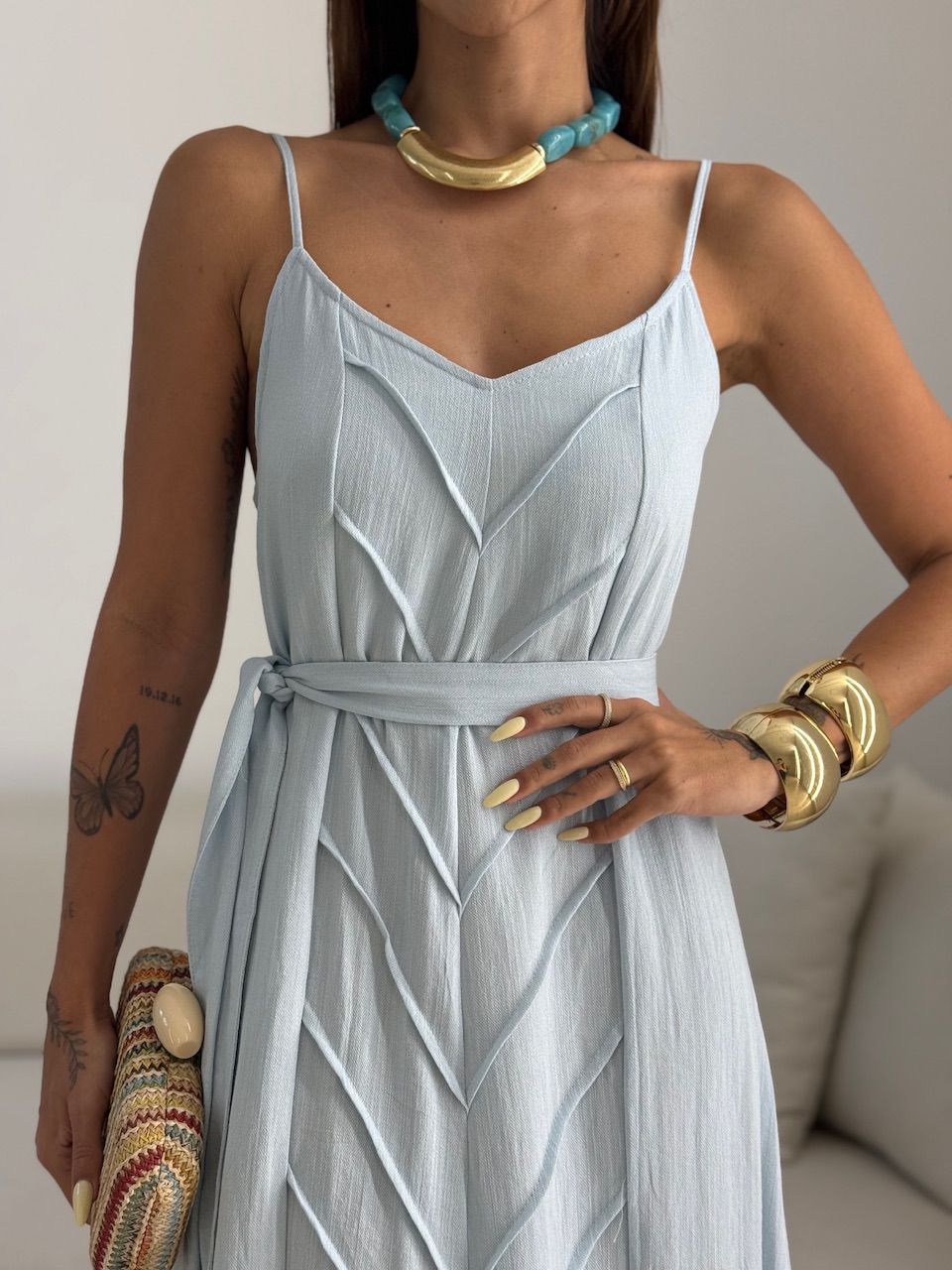 VESTIDO DUDA ALÇA BABY BLUE