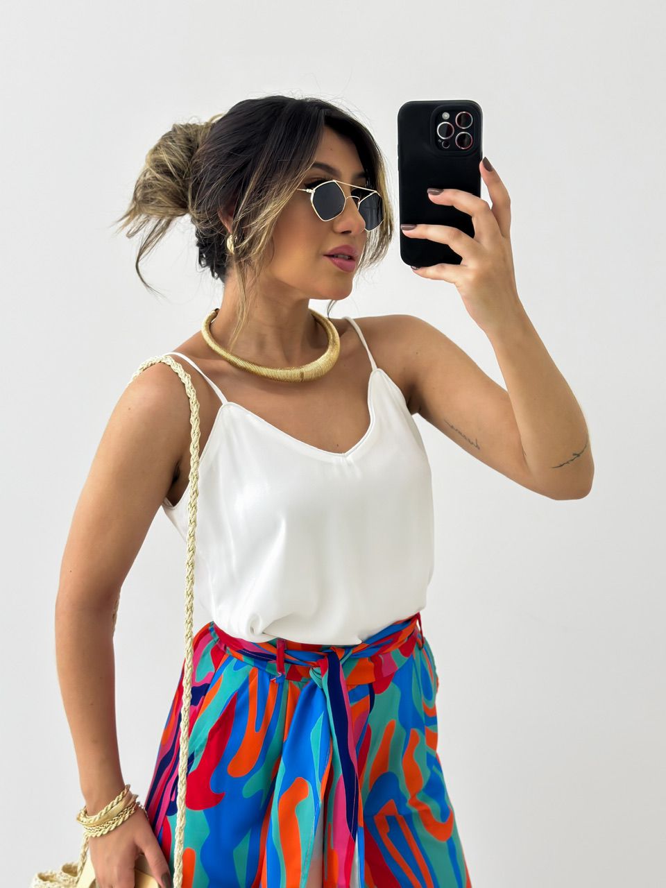 BLUSA MELISSA ALÇA OFF