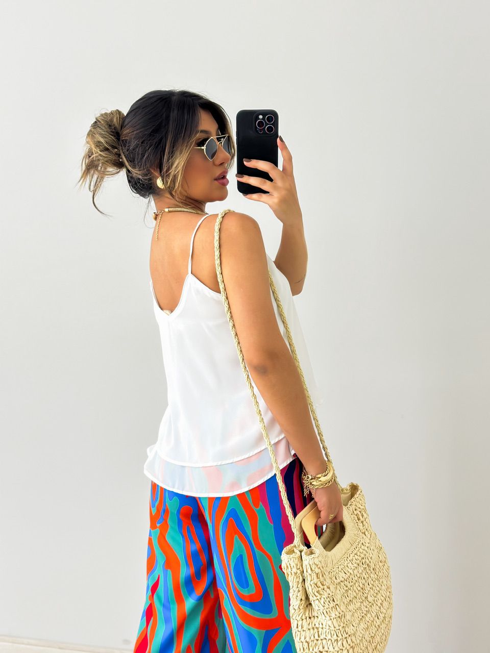 BLUSA MELISSA ALÇA OFF