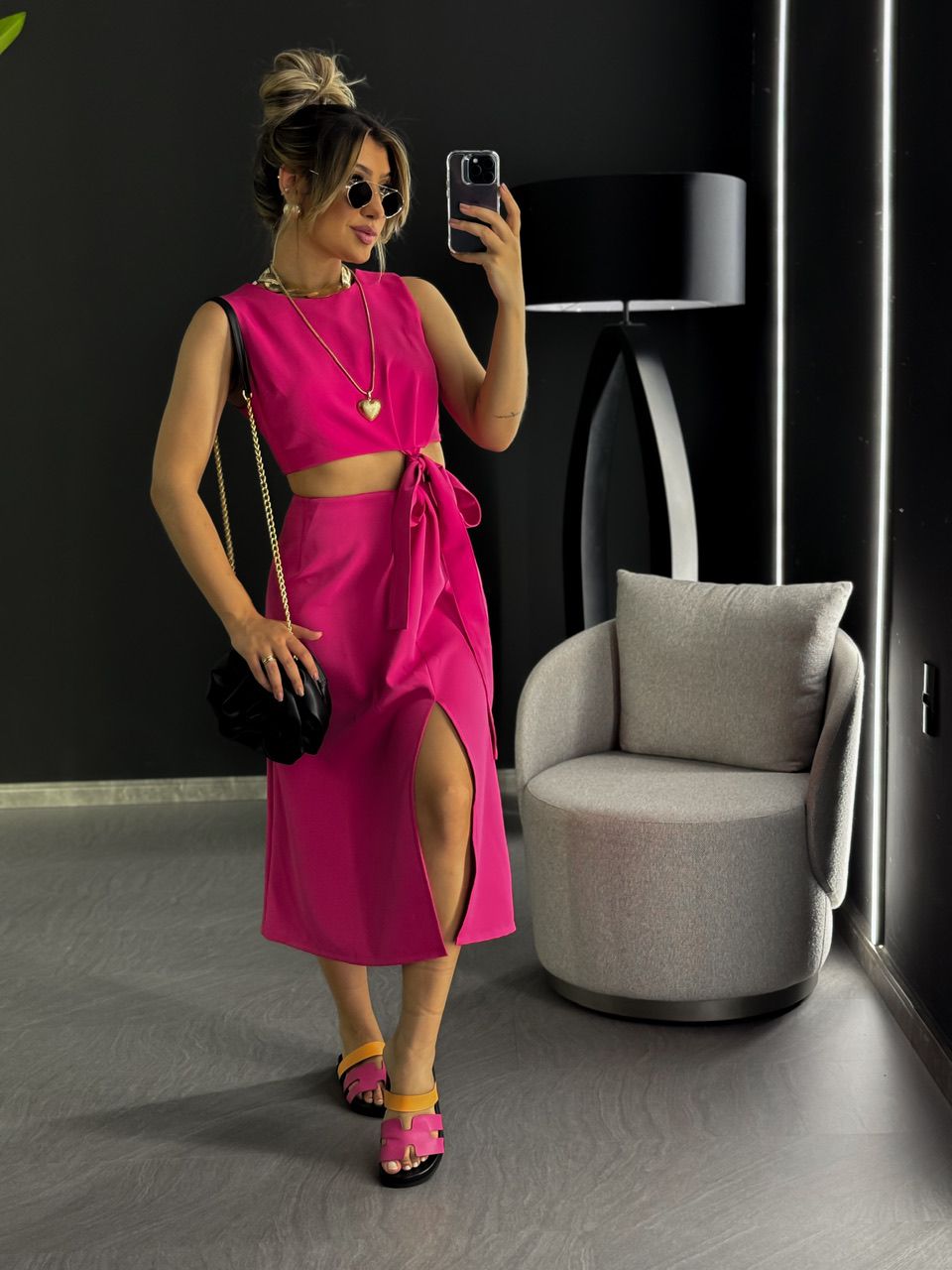 CONJUNTO PATRÍCIA PINK - 0046530037 - CAROLLA FERRARO