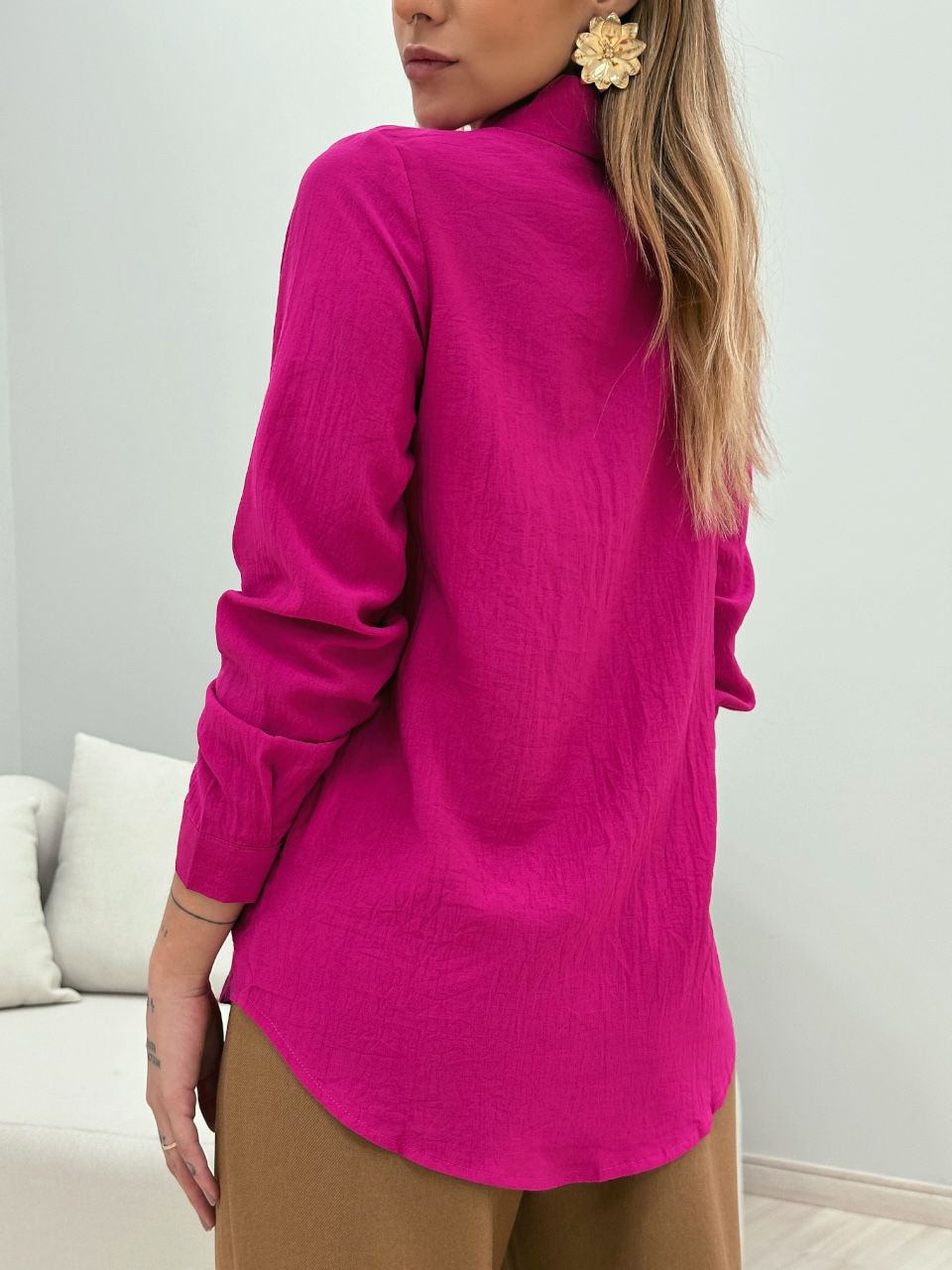 CAMISA LARA LISA FUCSIA