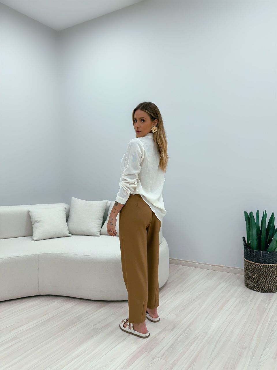CAMISA LARA LISA MARFIM