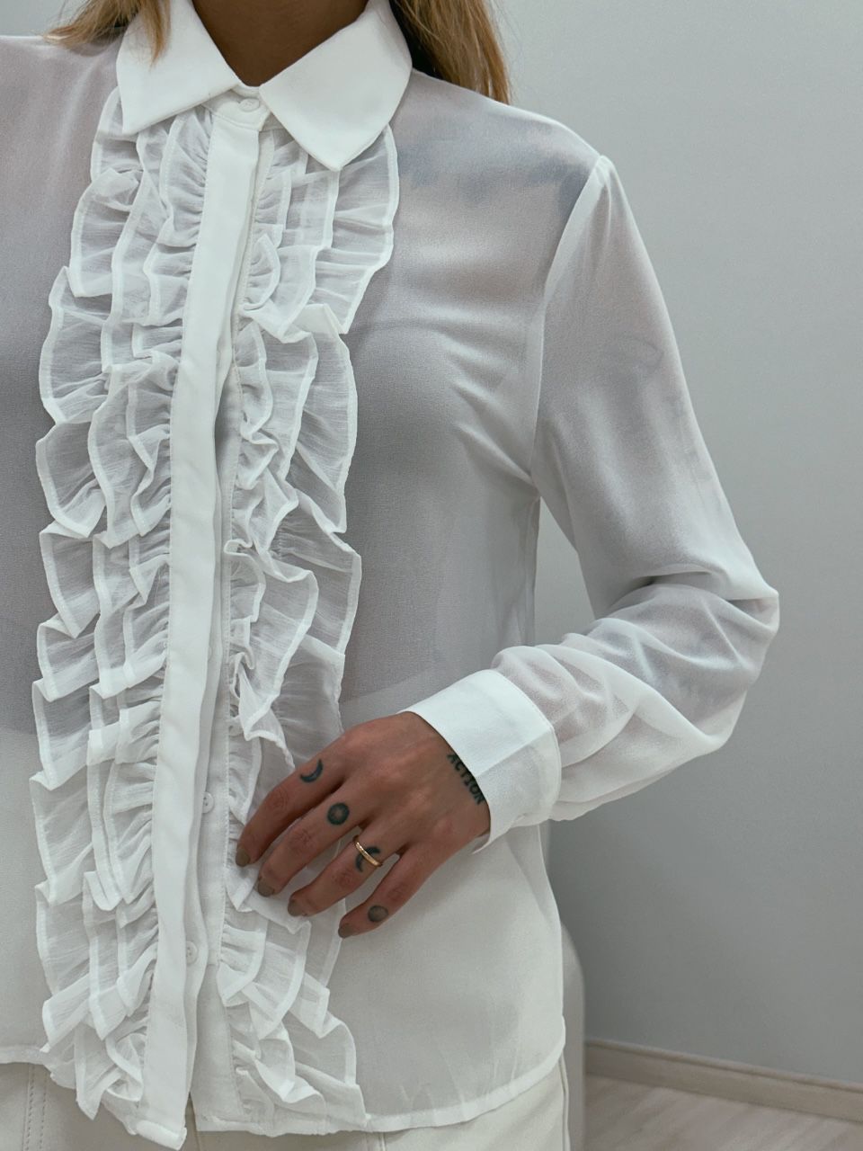 CAMISA YASMIN BABADO OFF