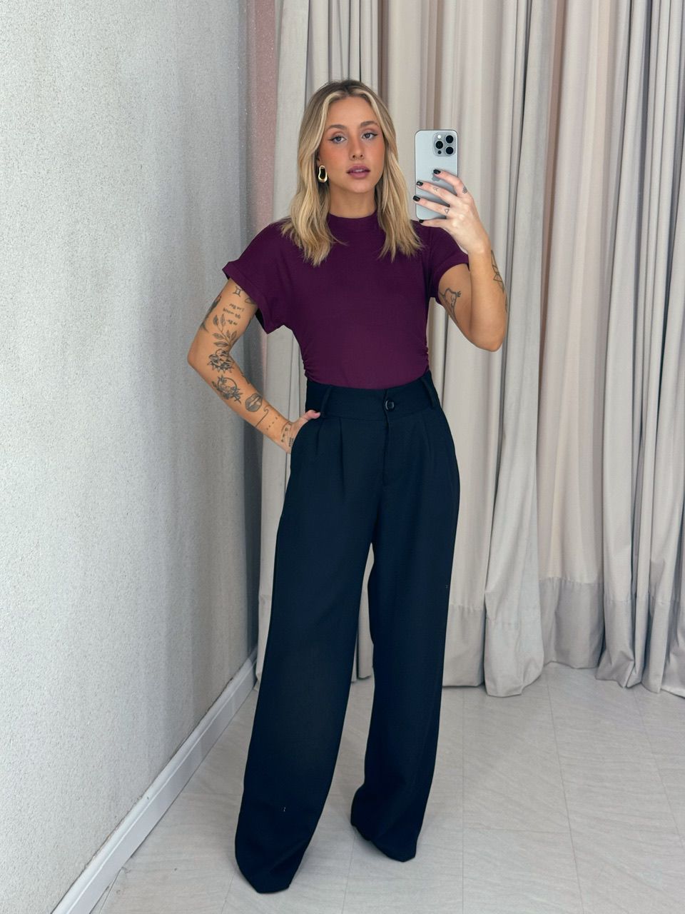 BODY LELE MANGA VINHO