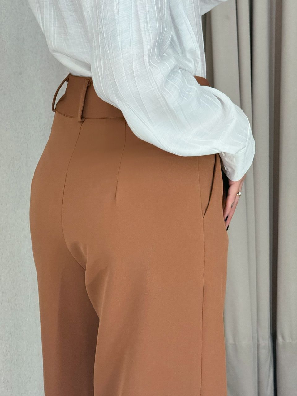CALÇA BETÂNIA PANTALONA CAPUCCINO 