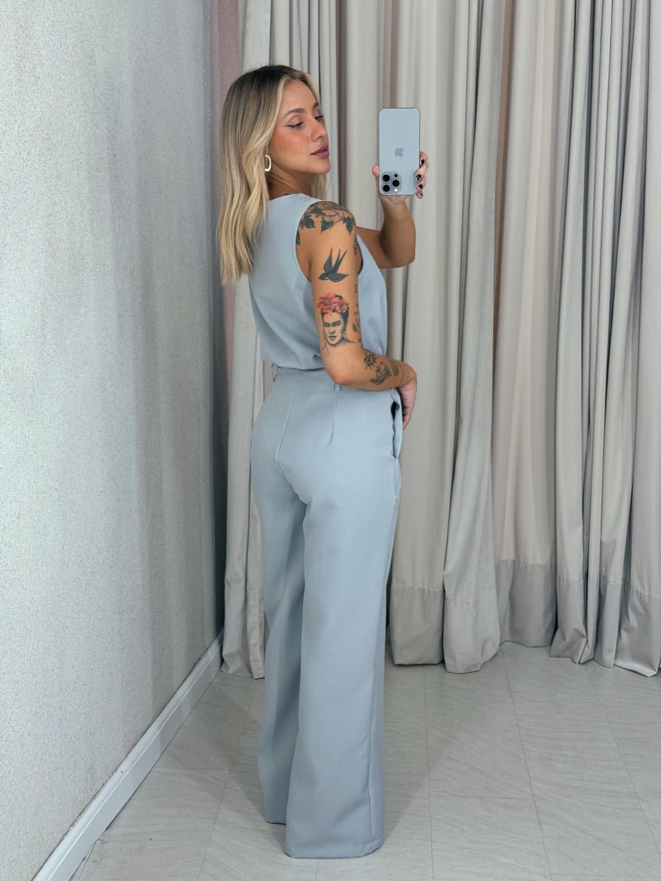 CONJUNTO LETICIA CALÇA CINZA