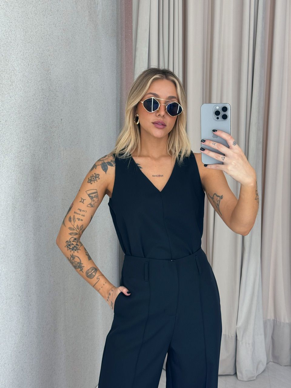 CONJUNTO LETICIA CALÇA PRETO