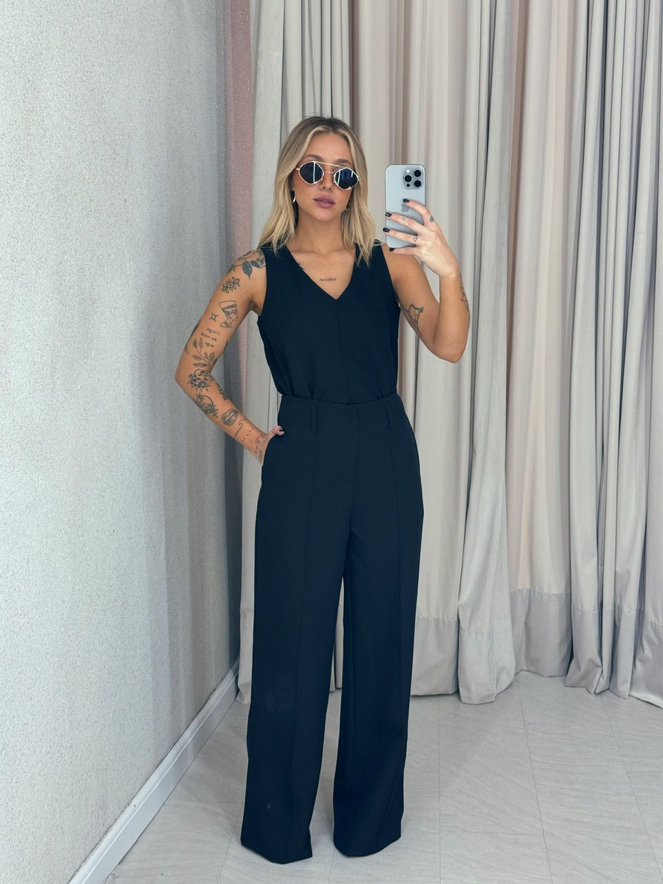 CONJUNTO LETICIA CALÇA PRETO