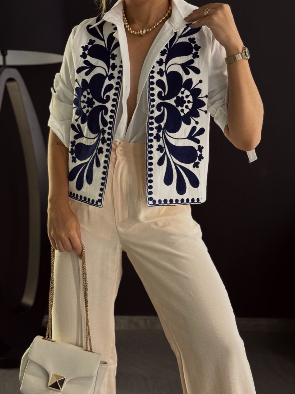 COLETE MARIA BORDADO OFF - 0049790048 - CAROLLA FERRARO