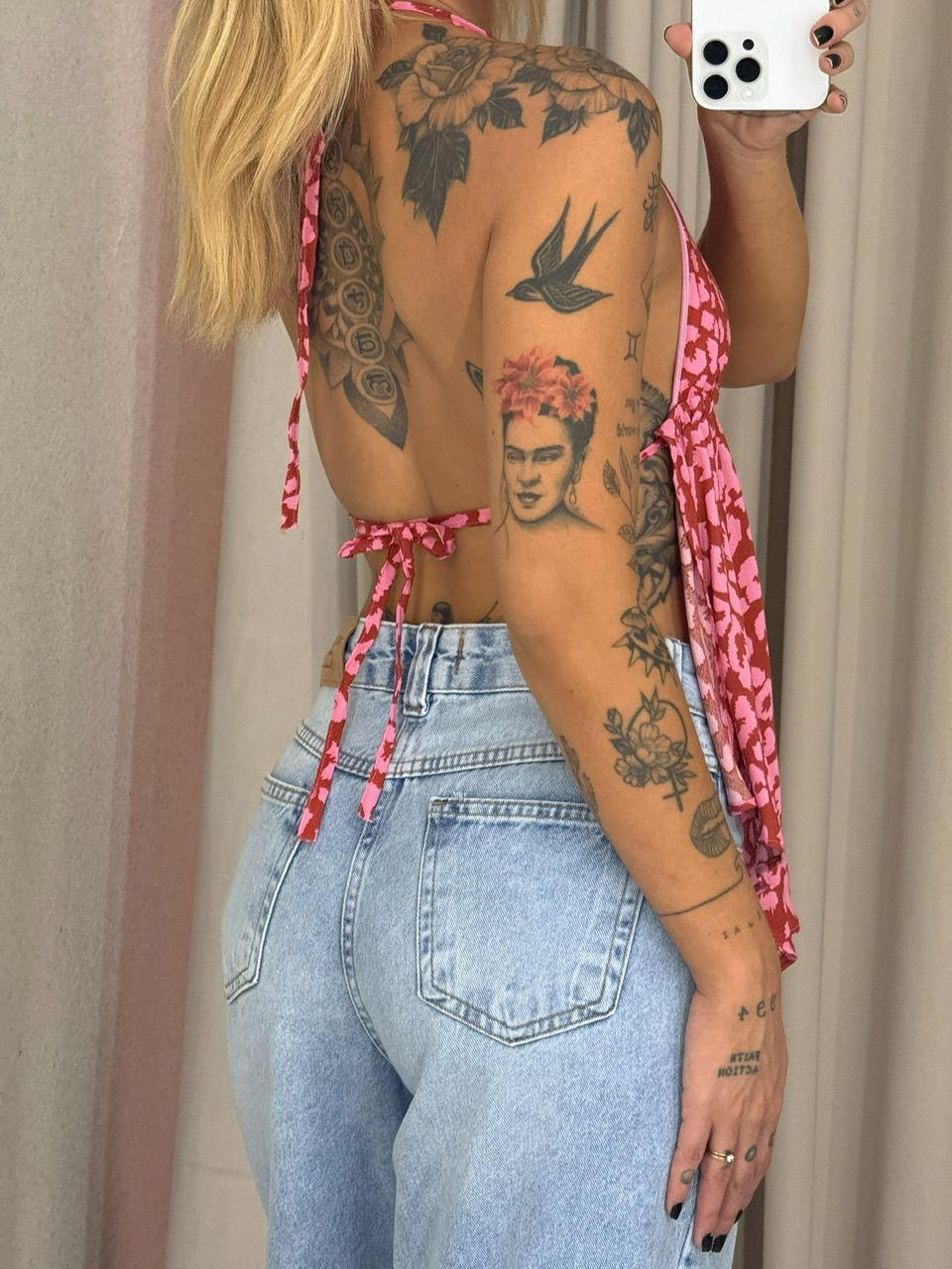 BLUSA GIOVANA ONÇA VERMELHA