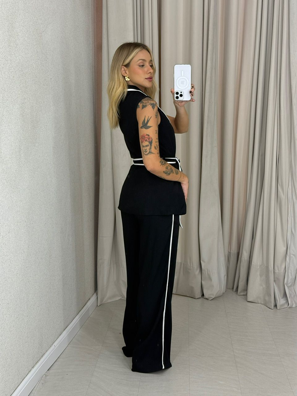 CONJUNTO JÚLIA CALÇA PRETO