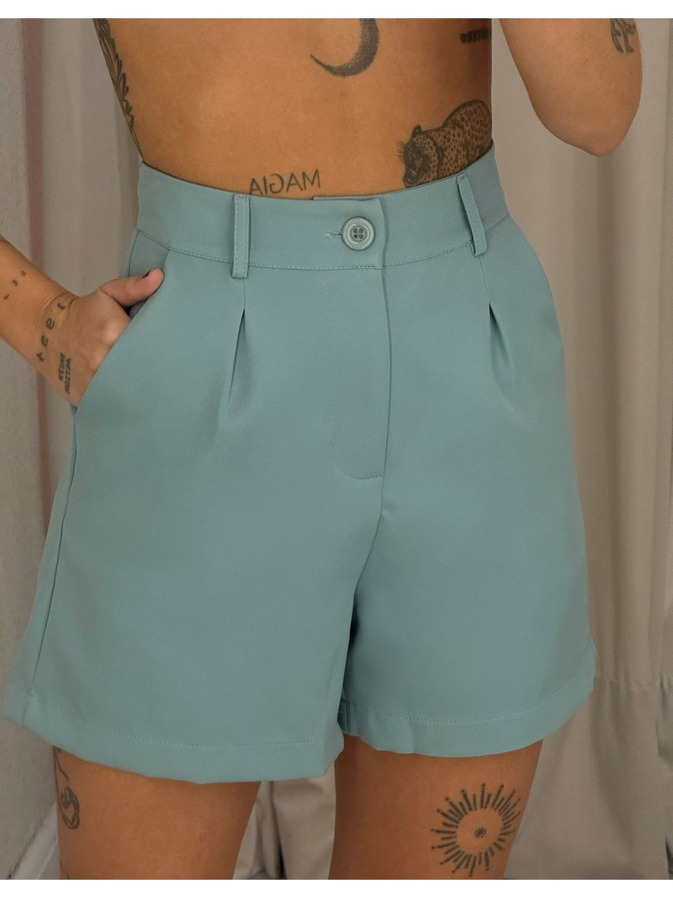 CONJUNTO LUARA SHORT VERDE