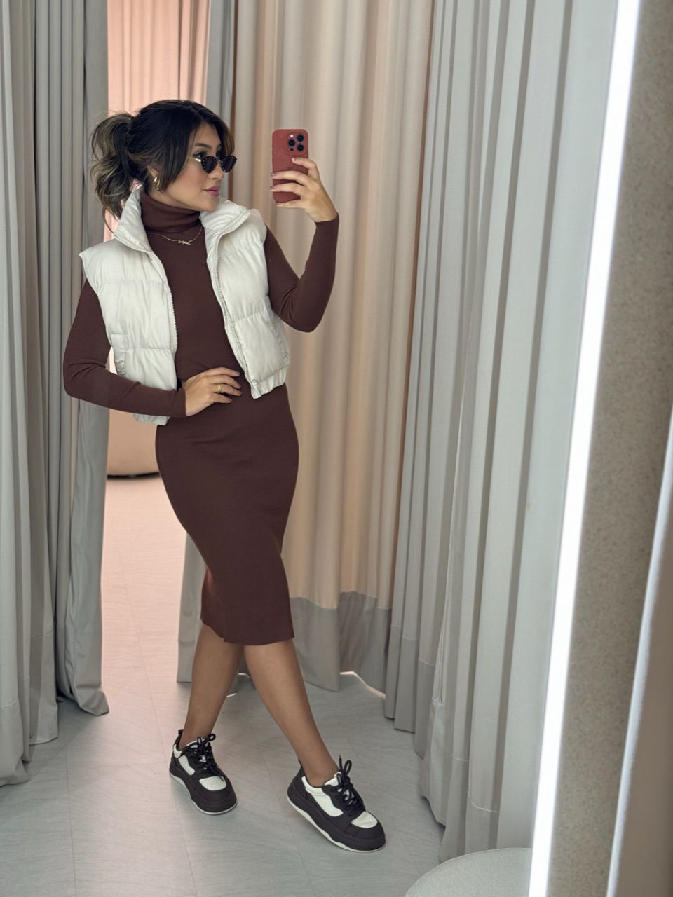 COLETE LUCIENE ACOLCHOADO MARFIM
