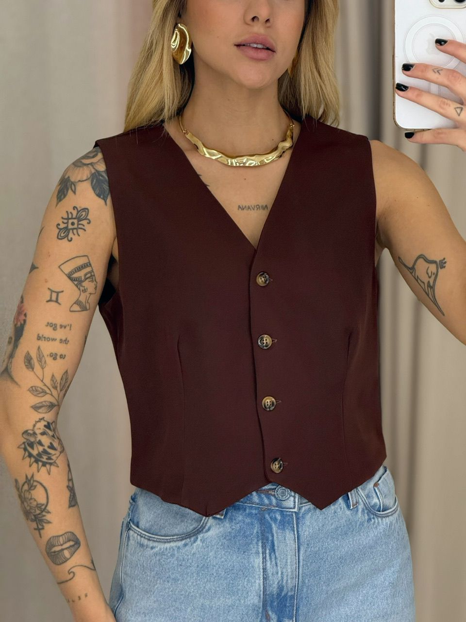 COLETE MARIANA CAVADO MARROM