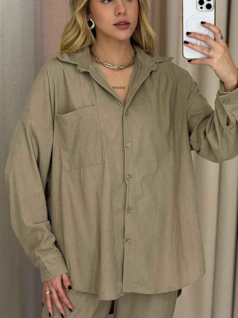 CONJUNTO CAROLINE COTELÊ CAQUI
