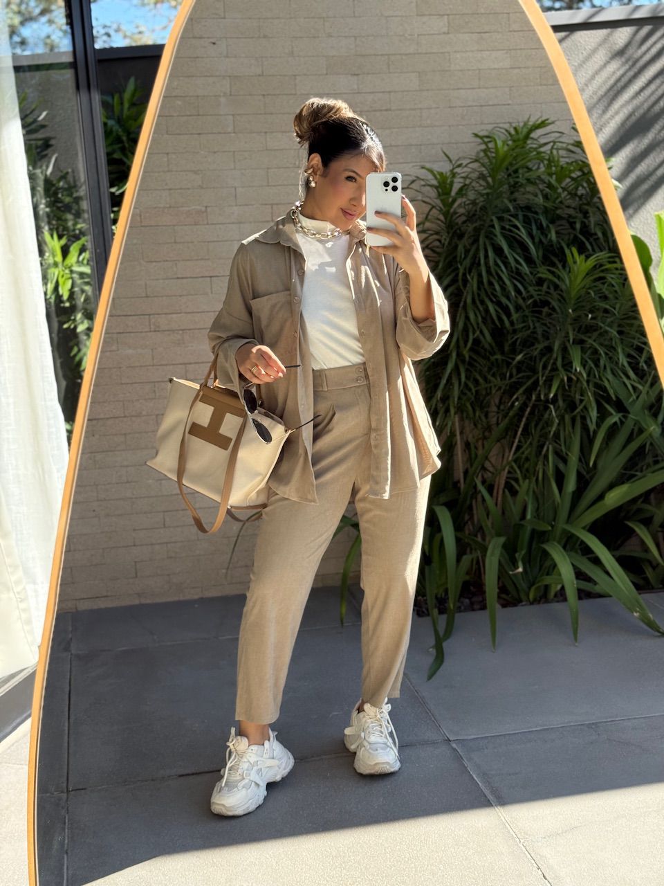 CONJUNTO CAROLINE COTELÊ CAQUI