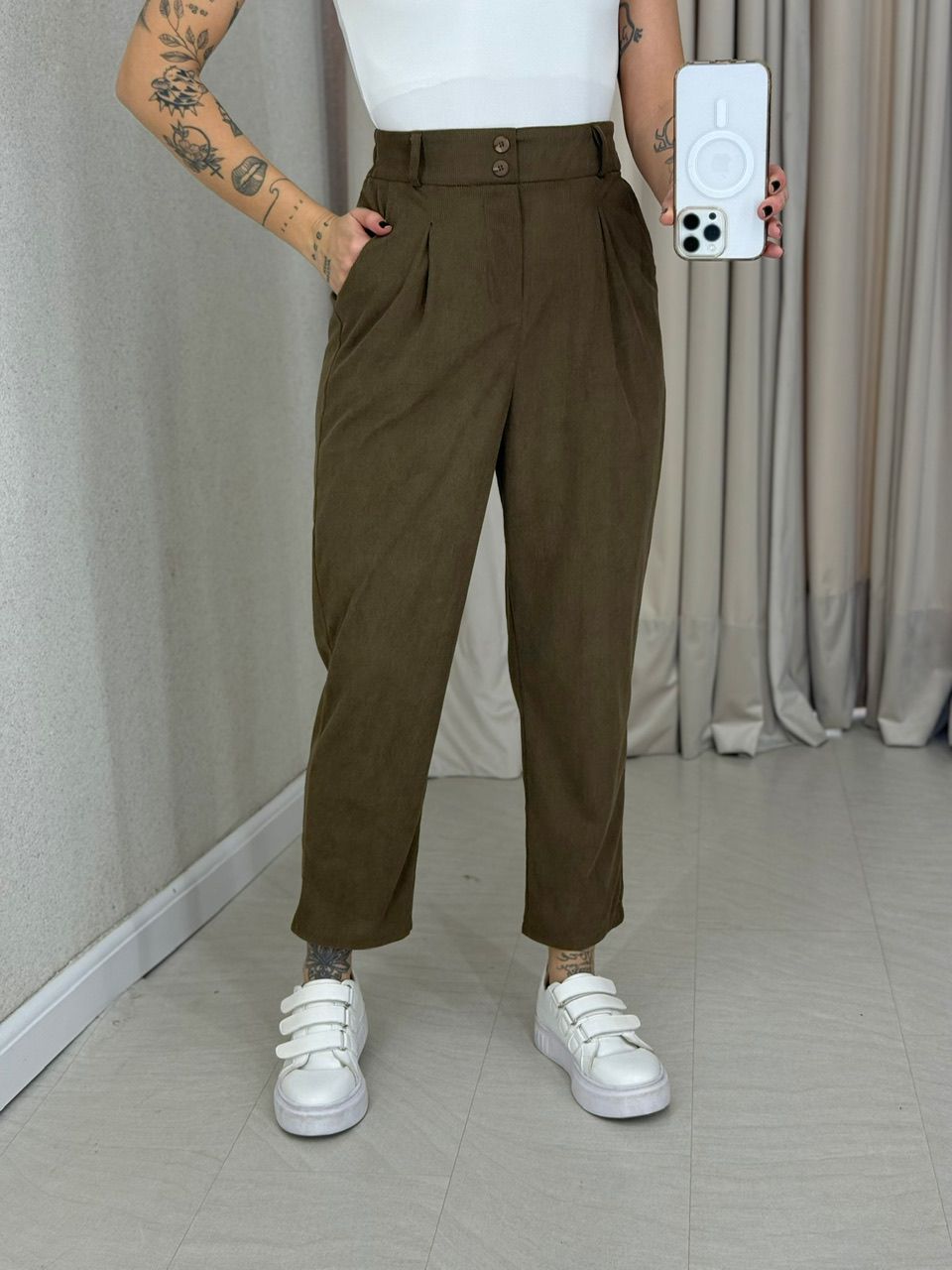 CONJUNTO CAROLINE COTELÊ MARROM