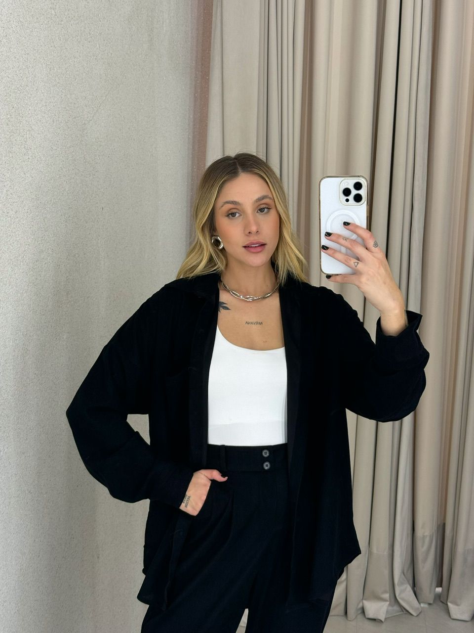 CONJUNTO CAROLINE COTELÊ PRETO