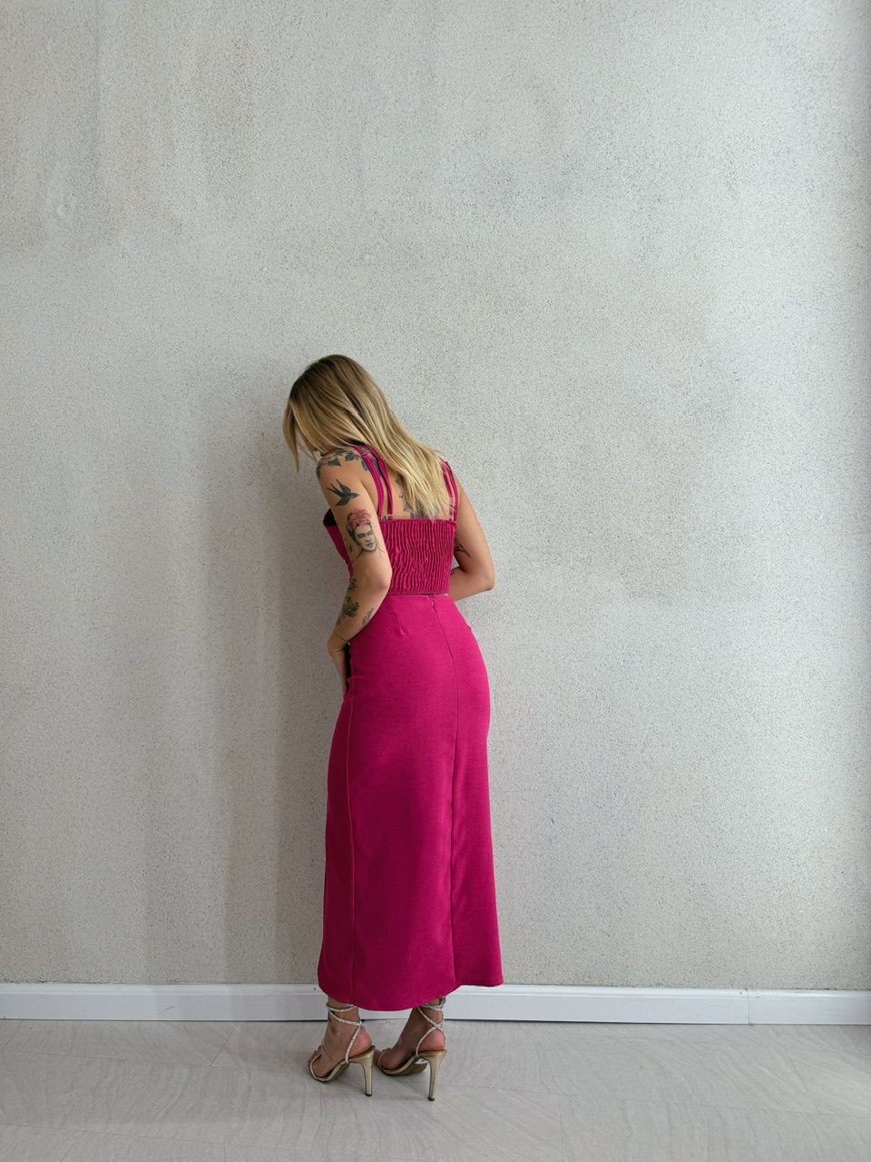 CONJUNTO MIRELA SAIA PINK