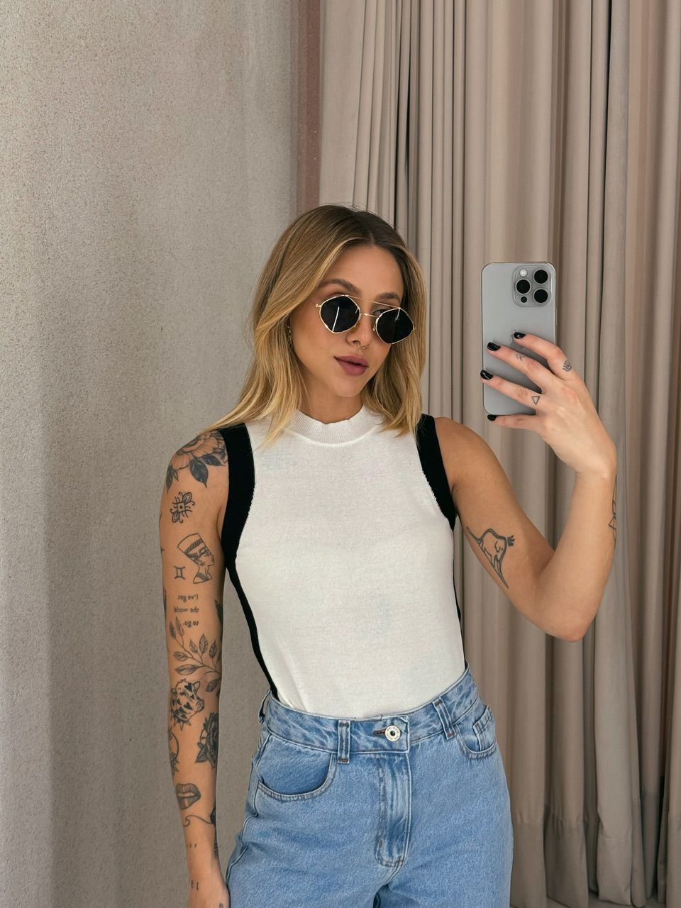 BLUSA JULIA CAVADA OFF