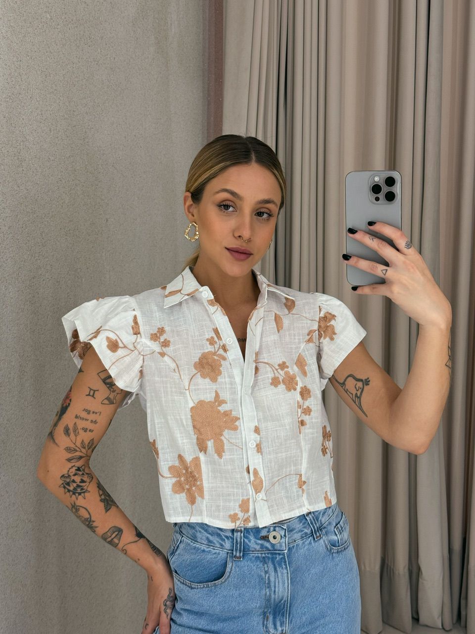 CAMISA CATARINA MANGA CURTA OFF