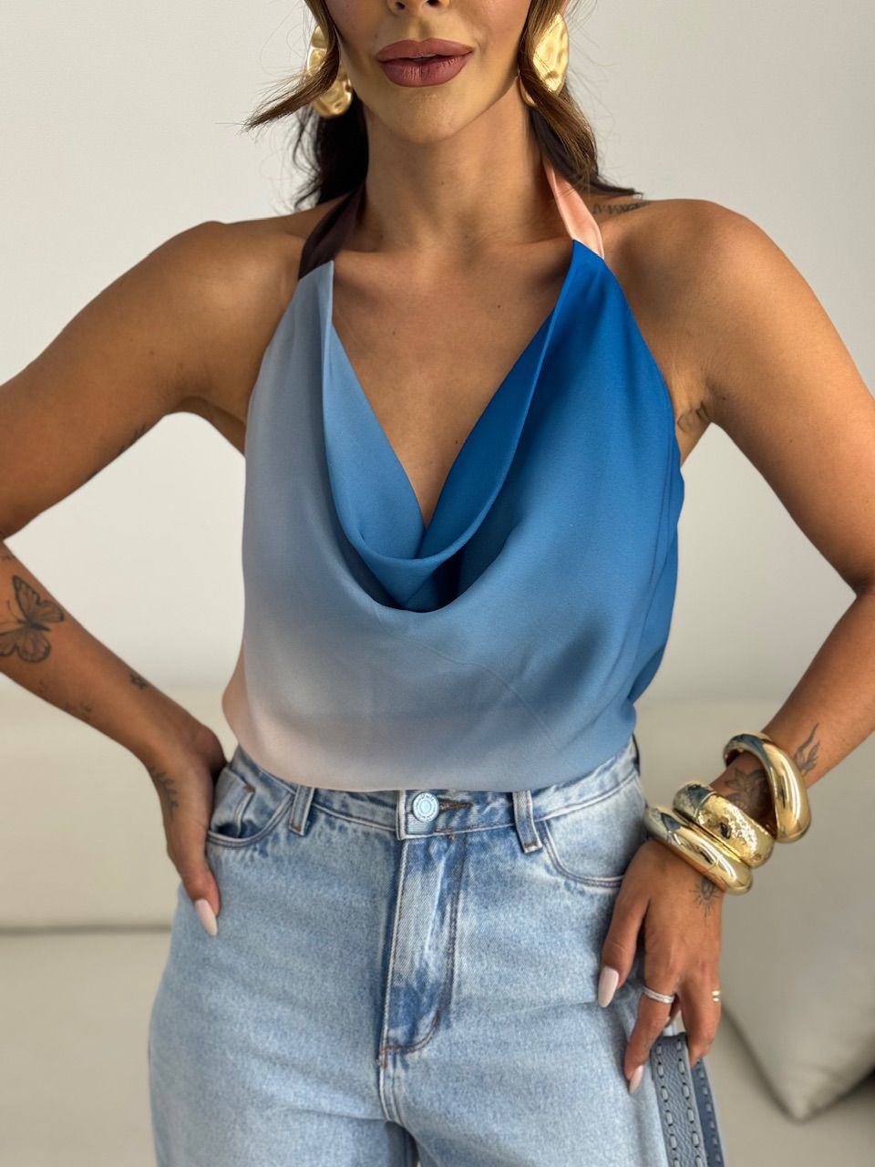BLUSA NATASHA ESTAMPADA TIE DYE