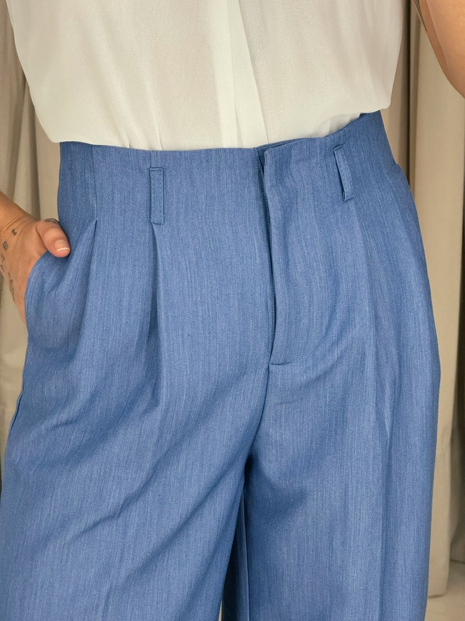 CALÇA FABIANA AZUL