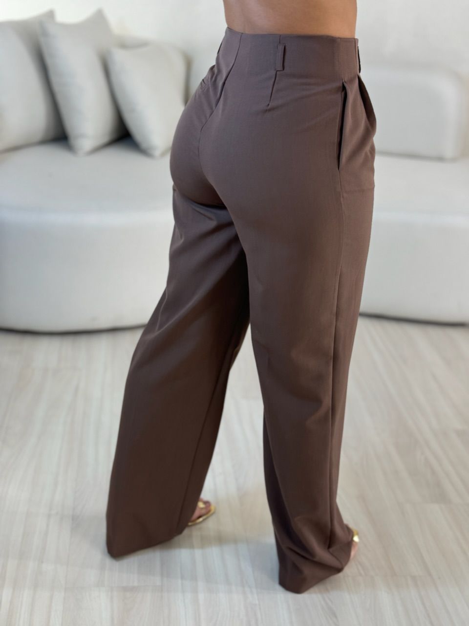 CALÇA FABIANA MARROM