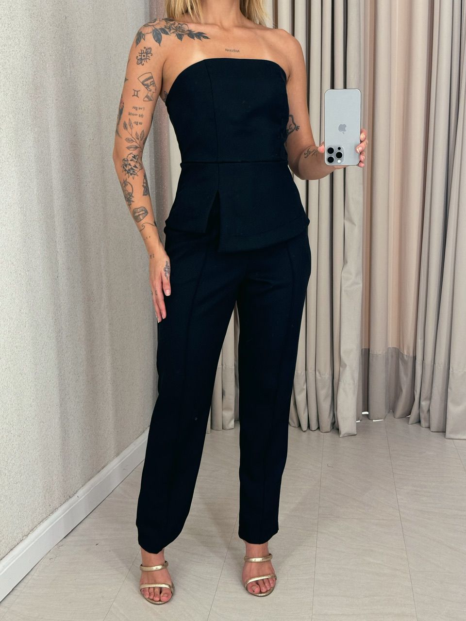 CONJUNTO LANA TOMARA QUE CAIA PRETO