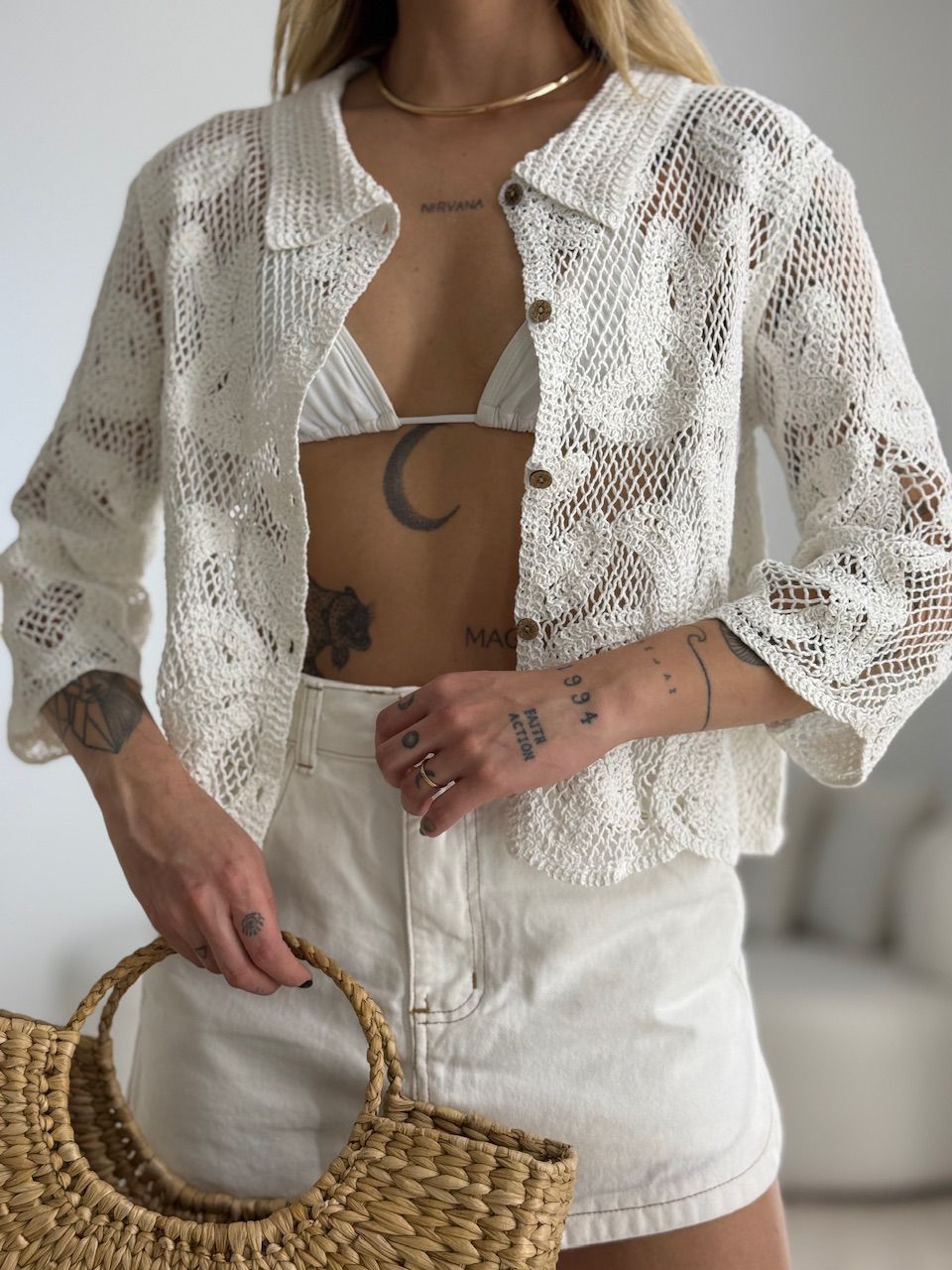 CAMISA MARLY CROCHÊ OFF