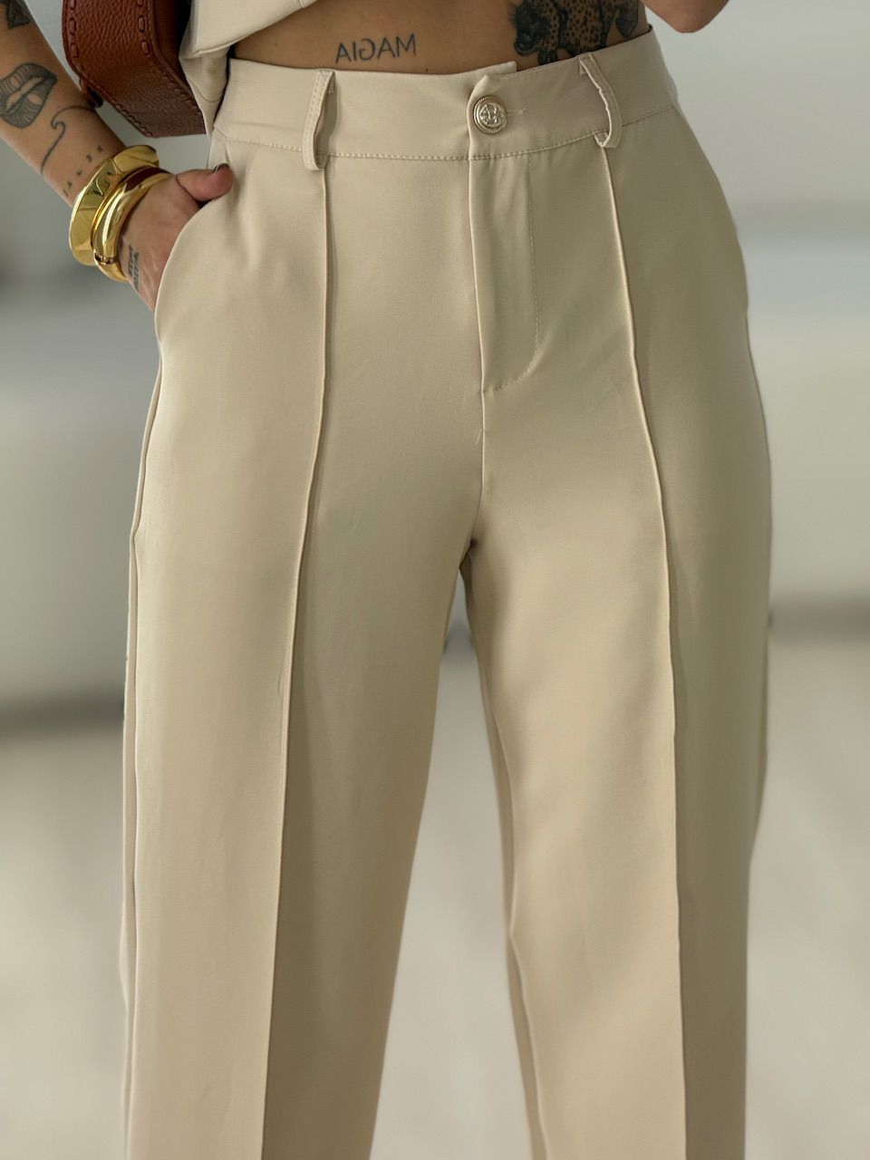 CONJUNTO MARGOT 02 BOTÕES NUDE
