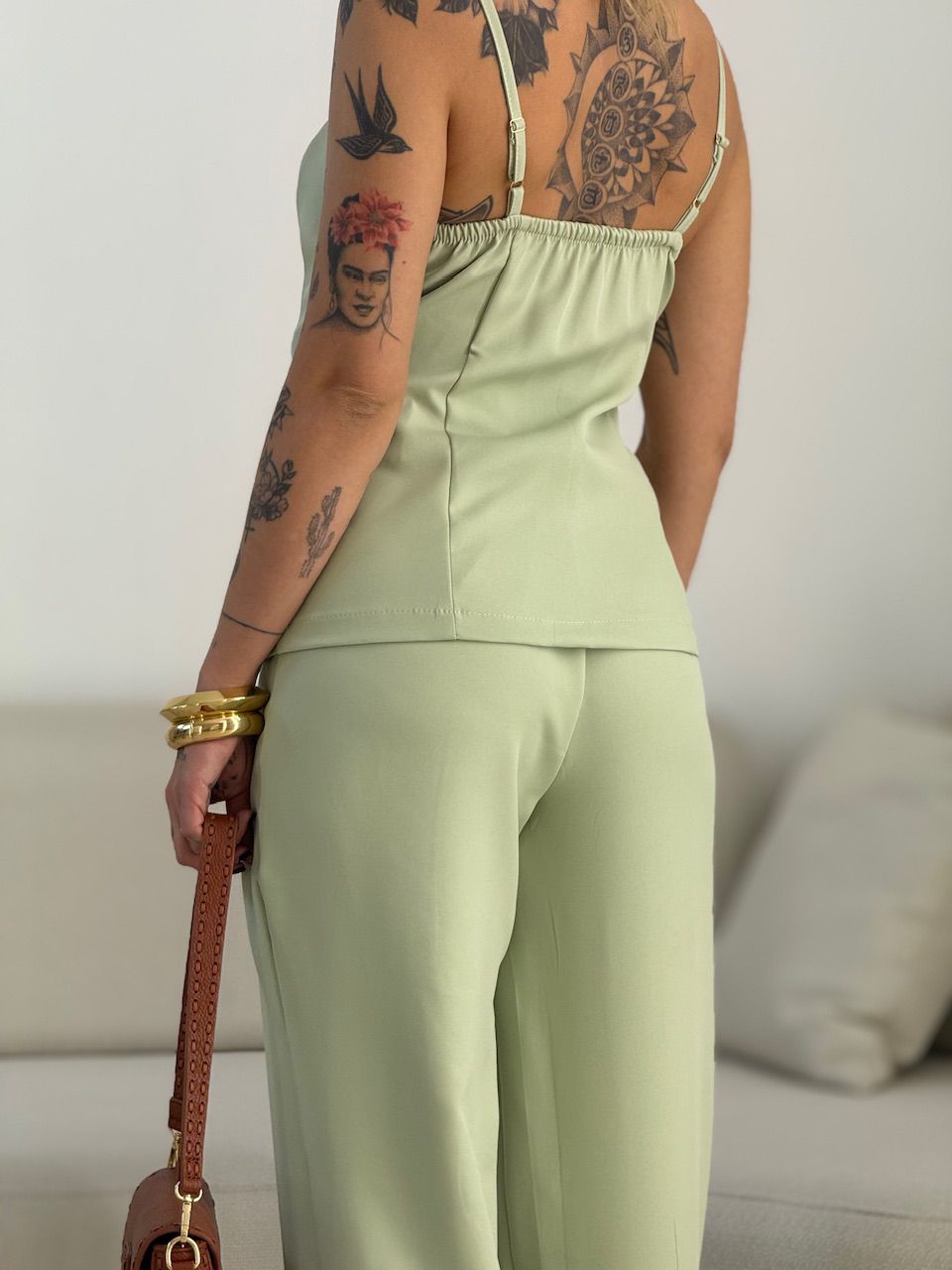 CONJUNTO MARGOT 02 BOTÕES VERDE