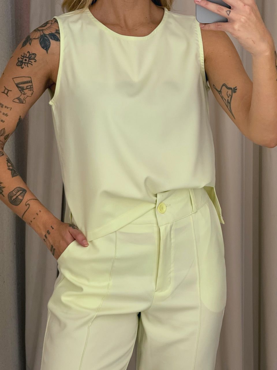 CONJUNTO HELGA CALÇA BABY GREEN
