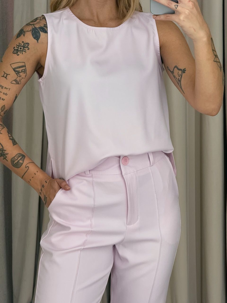 CONJUNTO HELGA CALÇA LILÁS