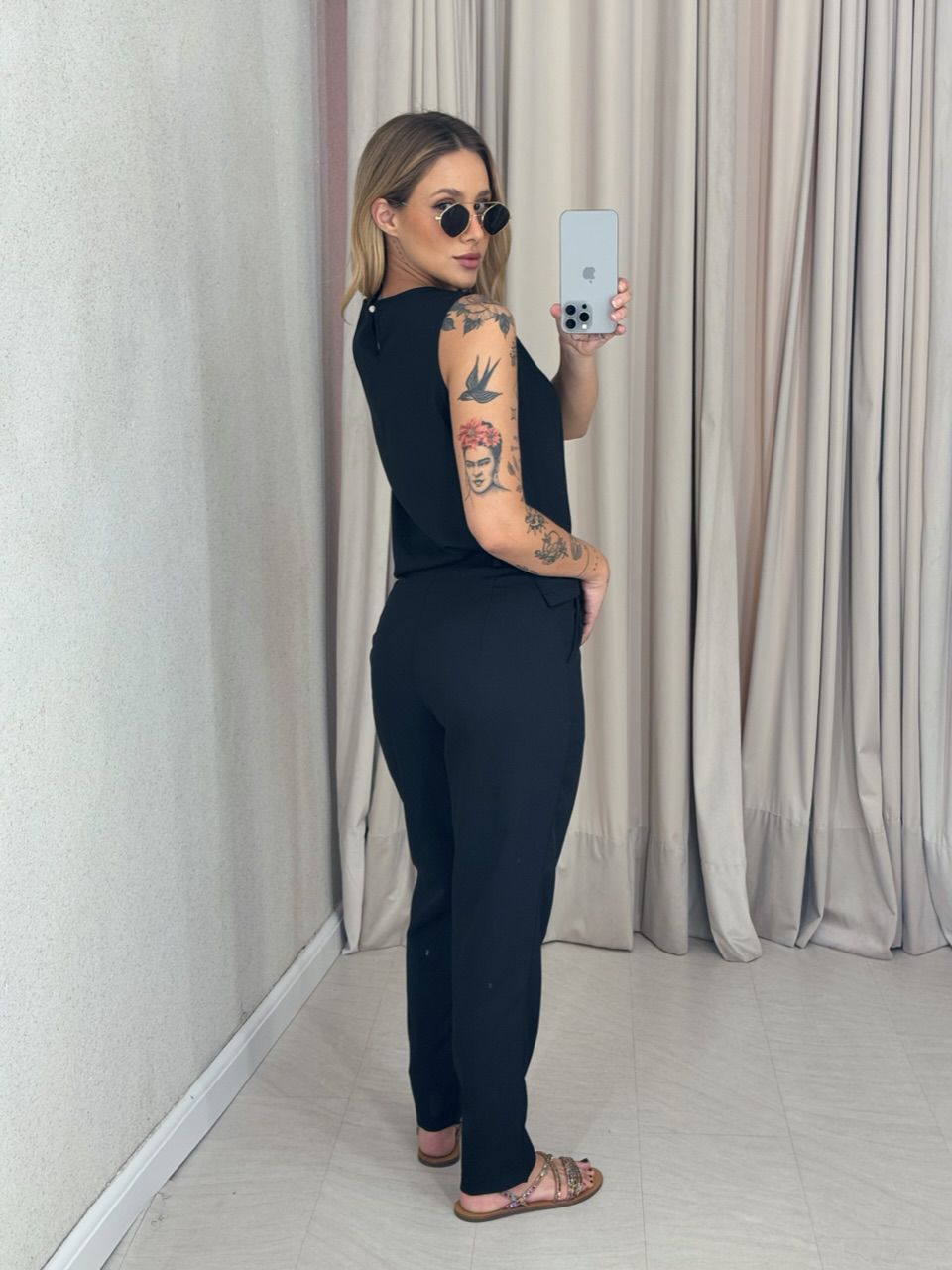 CONJUNTO HELGA CALÇA PRETO