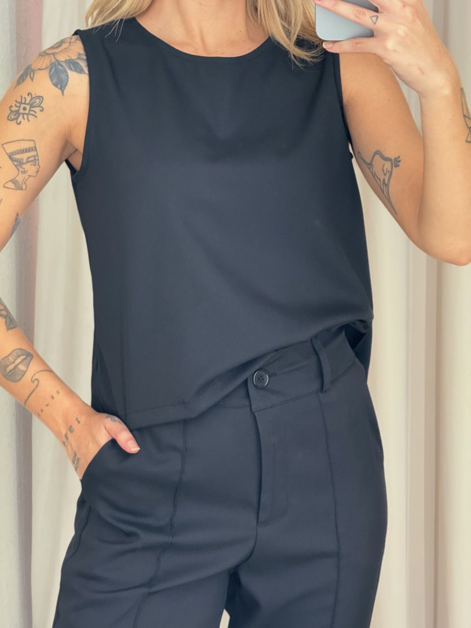CONJUNTO HELGA CALÇA PRETO
