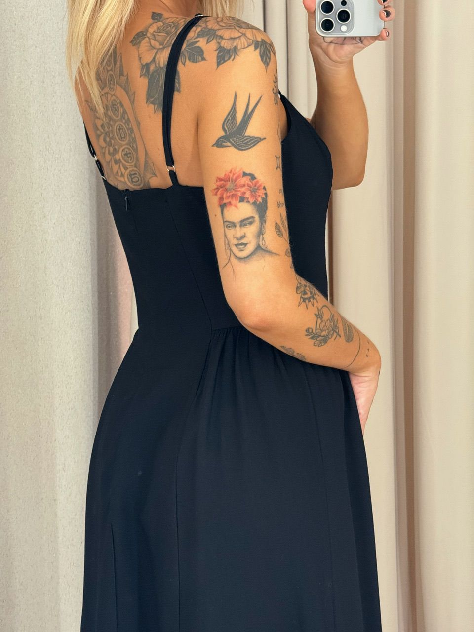 VESTIDO LIDIANE ALÇA preto