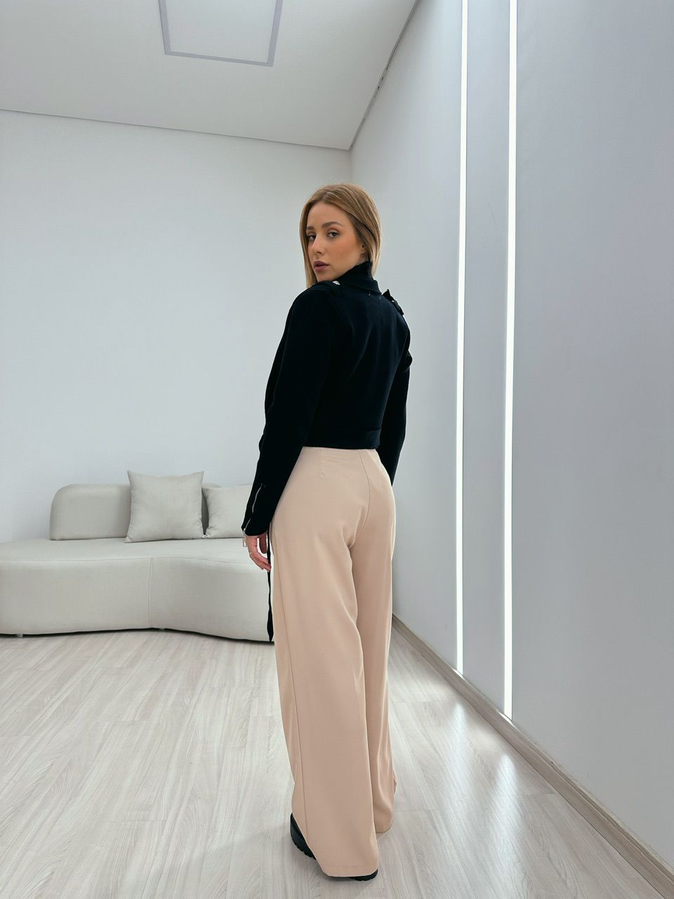 CALÇA ELISA PANTALONA NUDE