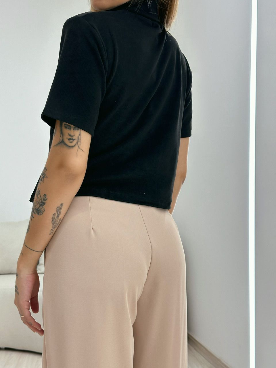 CALÇA ELISA PANTALONA NUDE