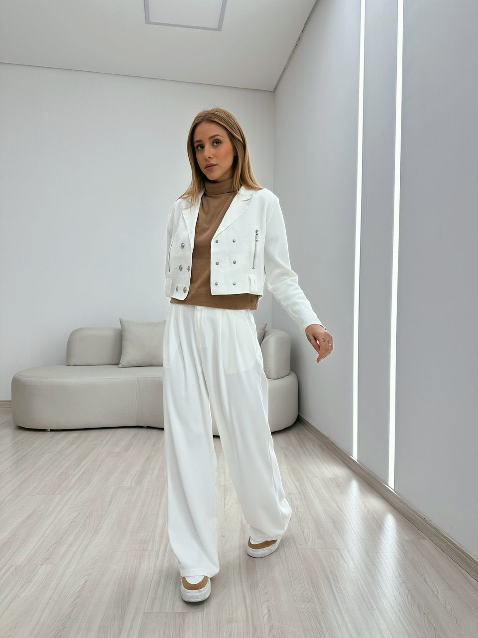 CALÇA ELISA PANTALONA OFF - 0049880048 - CAROLLA FERRARO
