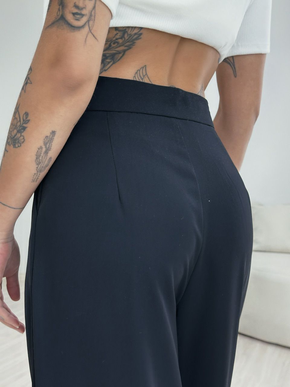 CALÇA ELISA PANTALONA PRETO