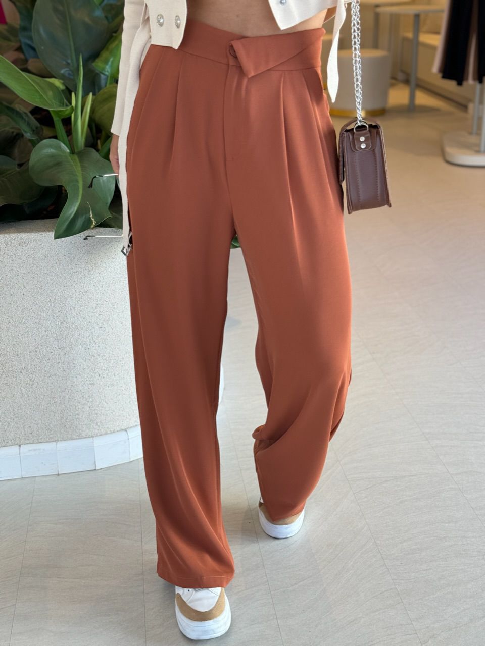 CALÇA ELISA PANTALONA TERRA 