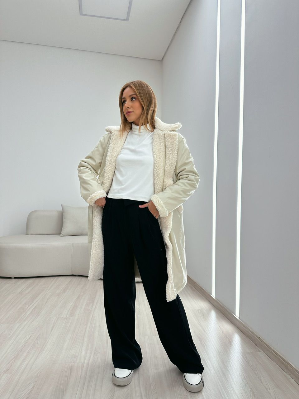 SOBRETUDO CRISTAL COURINO OFF