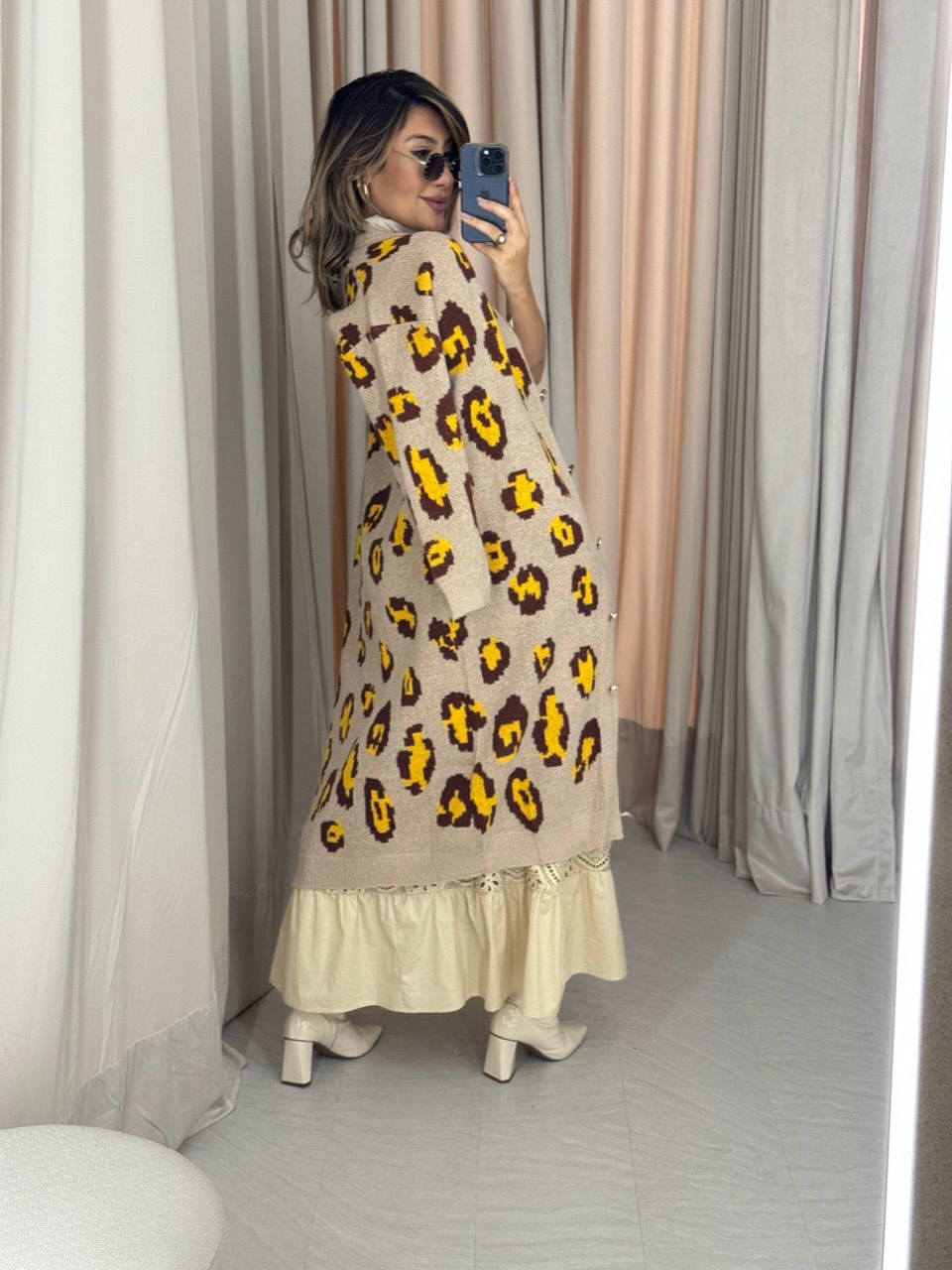 SOBRETUDO ANIMAL PRINT NUDE