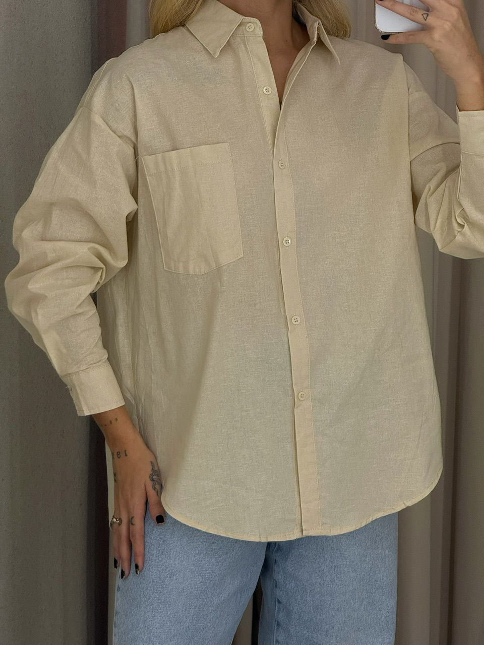CAMISA RITA LISA AREIA