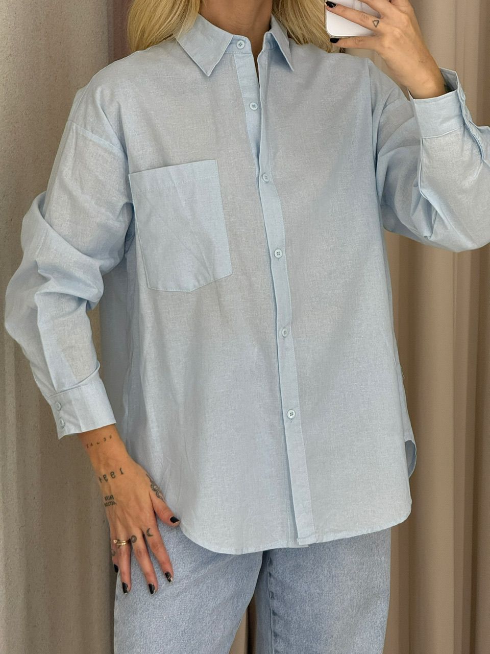 CAMISA RITA LISA AZUL