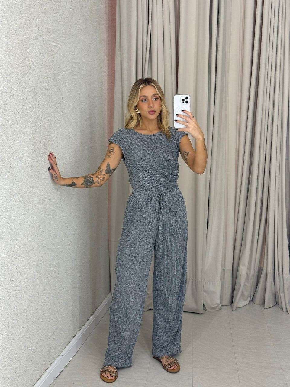 CONJUNTO ELIZABETH CALÇA PRETO